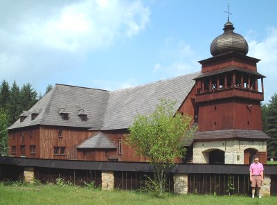 Holzkirche von 1774, 6000 Plätze